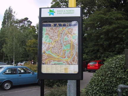Bath City Map